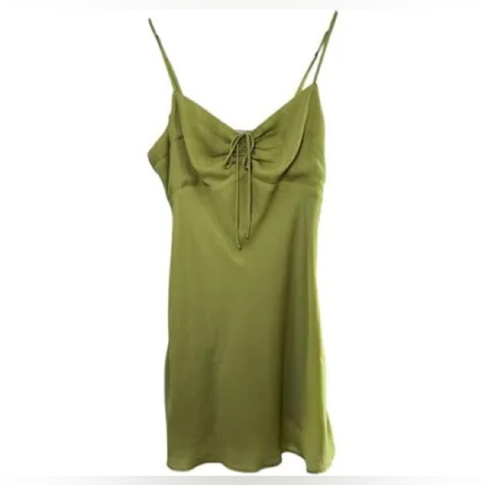 Abercrombie & Fitch Green Mini Dress